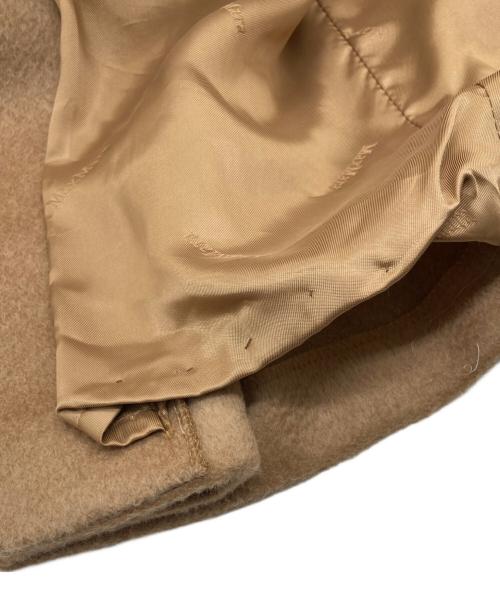 MaxMara（マックスマーラ）MaxMara (マックスマーラ) キャメルロングコート ベージュ サイズ:42の古着・服飾アイテム