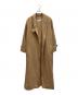 MaxMara（マックスマーラ）の古着「キャメルガウンコート」｜ベージュ