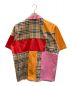 BURBERRY (バーバリー) Colorblock Vintage Check Short-sleeve マルチカラー サイズ:M：20000円