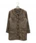LEILIAN（レリアン）の古着「ツイードコート」｜ブラウン