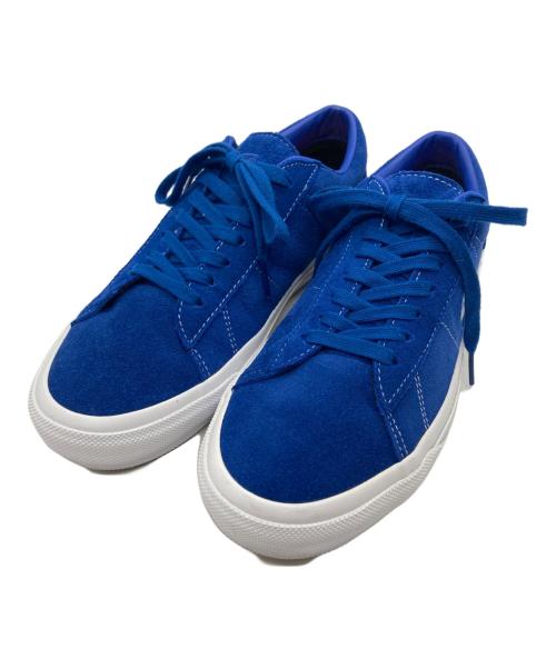 VANS（ヴァンズ）VANS (バンズ) SUPREME (シュプリーム) Sid コラボローカットスニーカー ブルー サイズ:26.5㎝/US8.5/UK7.5の古着・服飾アイテム