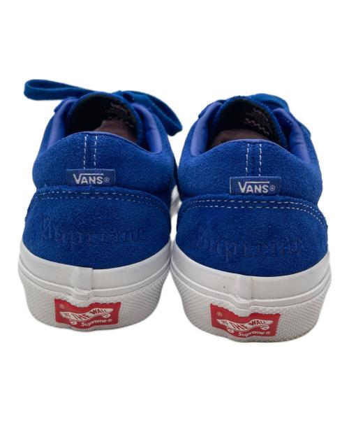 VANS（ヴァンズ）VANS (バンズ) SUPREME (シュプリーム) Sid コラボローカットスニーカー ブルー サイズ:26.5㎝/US8.5/UK7.5の古着・服飾アイテム