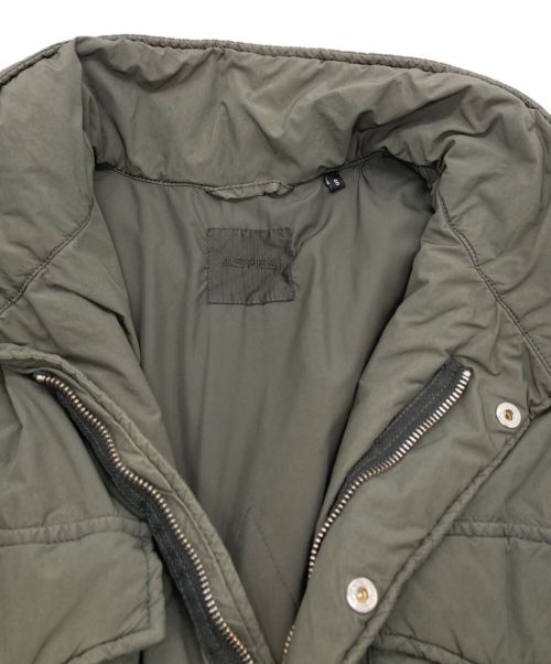 ASPESI（アスペジ）ASPESI (アスペジ) 中綿フィールドジャケット カーキ サイズ:Ｓの古着・服飾アイテム