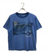 45Rフォーティファイブ・アール）の古着「カモフラプリントTシャツ」｜ブルー