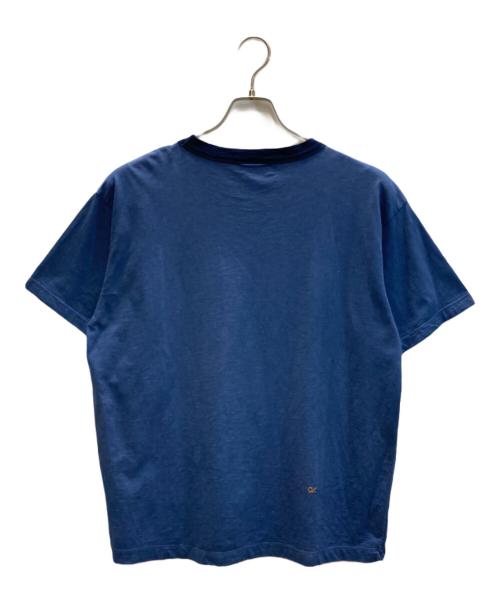 45R（フォーティファイブ・アール）45R (フォーティファイブ・アール) カモフラプリントTシャツ ブルー サイズ:表記無しの古着・服飾アイテム