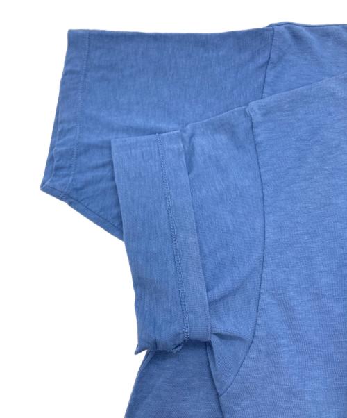 45R（フォーティファイブ・アール）45R (フォーティファイブ・アール) カモフラプリントTシャツ ブルー サイズ:表記無しの古着・服飾アイテム