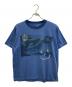 45R（フォーティファイブ・アール）の古着「カモフラプリントTシャツ」｜ブルー