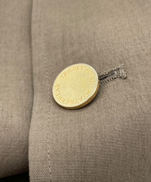 Traditional Weatherwear（トラディショナルウェザーウェア）Traditional Weatherwear (トラディショナルウェザーウェア) BLAZER 002 ブラウン サイズ:38の古着・服飾アイテム