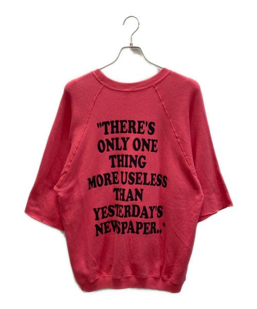 sports wear（スポーツウェア）sports wear (スポーツウェア) Vintage PEANUTS (ヴィンテージピーナッツ) プリントスウェット レッド サイズ:SIZE Mの古着・服飾アイテム