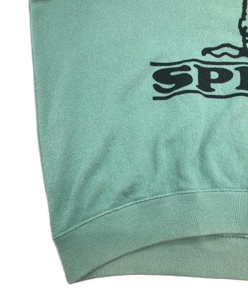 sports wear（スポーツウェア）sports wear PEANUTS (ピーナッツ) JOURNAL STANDARD relume (ジャーナルスタンダード レリューム) 別注 HALF SLEEVE スウェット グリーン サイズ:SIZE Freeの古着・服飾アイテム