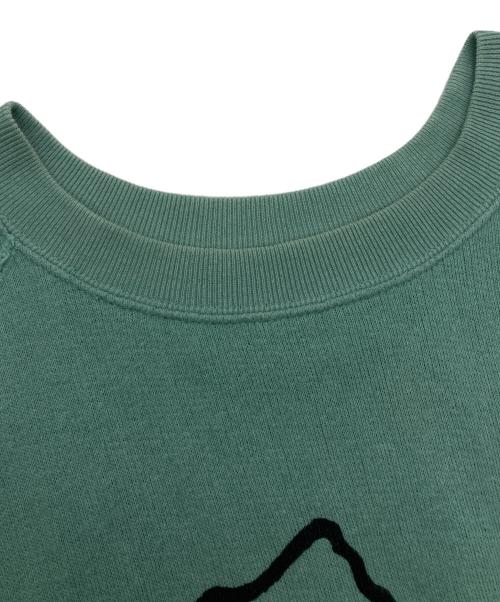 sports wear（スポーツウェア）sports wear PEANUTS (ピーナッツ) JOURNAL STANDARD relume (ジャーナルスタンダード レリューム) 別注 HALF SLEEVE スウェット グリーン サイズ:SIZE Freeの古着・服飾アイテム