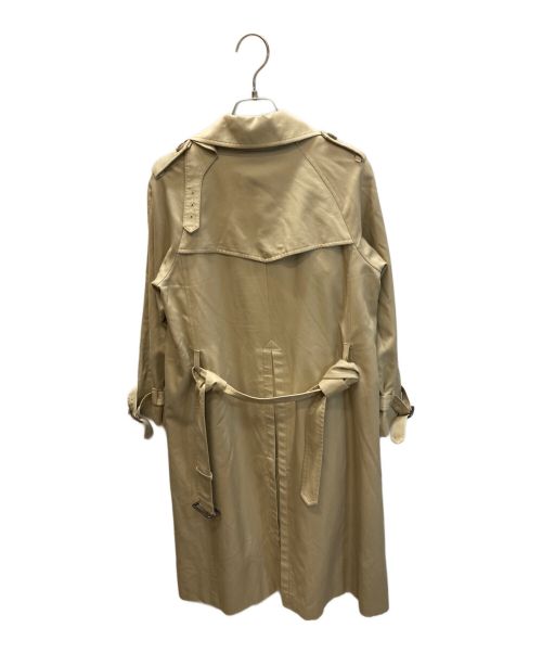 beautiful people（ビューティフルピープル）beautiful people (ビューティフルピープル) ultimate pima twill maxilong trench coat ベージュ サイズ:SIZE 140の古着・服飾アイテム