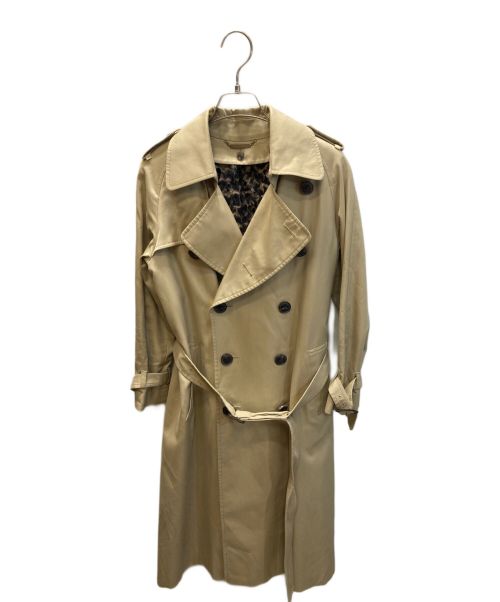 beautiful people（ビューティフルピープル）beautiful people (ビューティフルピープル) ultimate pima twill maxilong trench coat ベージュ サイズ:SIZE 140の古着・服飾アイテム