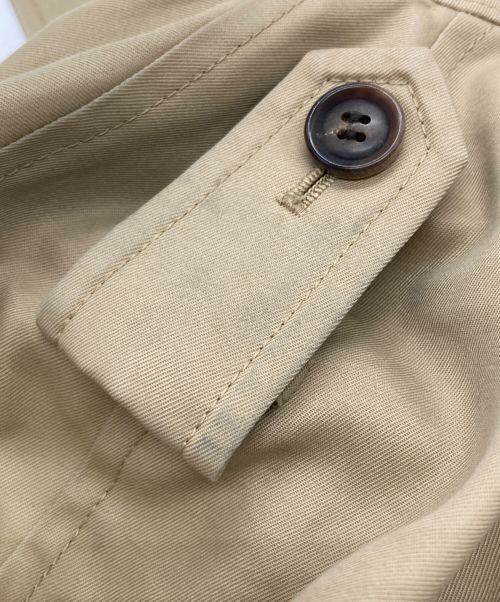 beautiful people（ビューティフルピープル）beautiful people (ビューティフルピープル) ultimate pima twill maxilong trench coat ベージュ サイズ:SIZE 140の古着・服飾アイテム