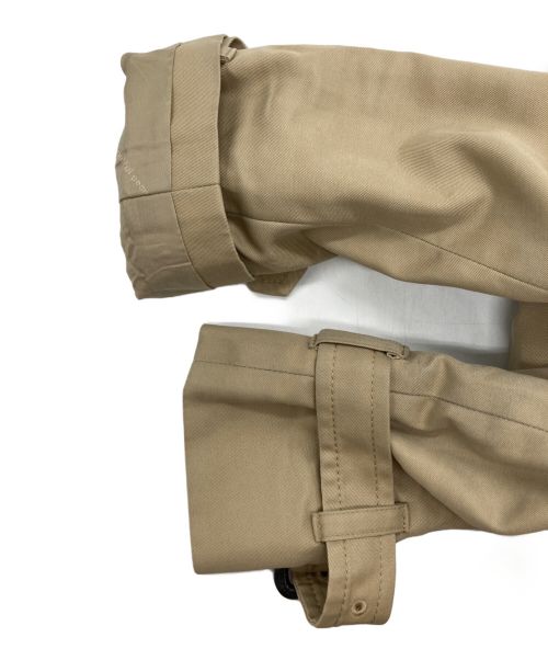 beautiful people（ビューティフルピープル）beautiful people (ビューティフルピープル) ultimate pima twill maxilong trench coat ベージュ サイズ:SIZE 140の古着・服飾アイテム