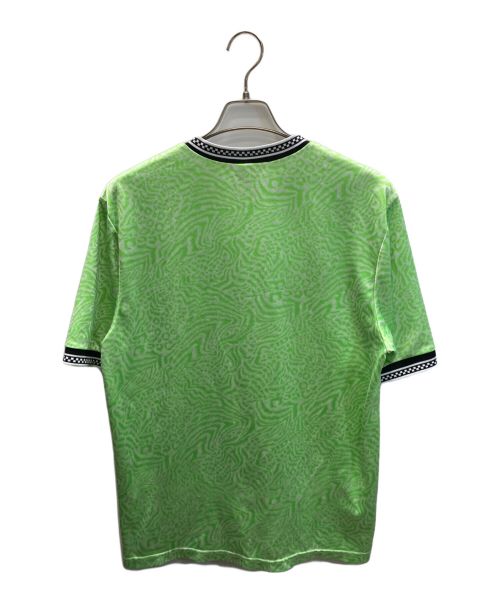 SUPREME（シュプリーム）SUPREME (シュプリーム) UMBRO (アンブロ) Jacquard Animal Print Soccer Jersey グリーン サイズ:SIZE ASIA Lの古着・服飾アイテム