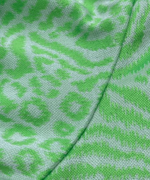 SUPREME（シュプリーム）SUPREME (シュプリーム) UMBRO (アンブロ) Jacquard Animal Print Soccer Jersey グリーン サイズ:SIZE ASIA Lの古着・服飾アイテム