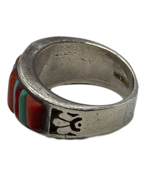 Navajo（ナバホ）Navajo (ナバホ) マルチカラーインディアンリング マルチカラー サイズ:サイズ詳細参照の古着・服飾アイテム