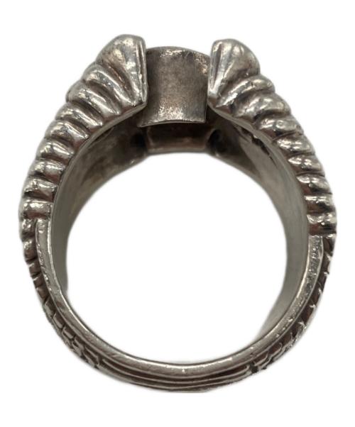 BOUNTY HUNTER（バウンティハンター）BOUNTY HUNTER (バウンティハンター) FIVE-O (ファイブ オー) コラボ シルバー リング サイズ:19号の古着・服飾アイテム