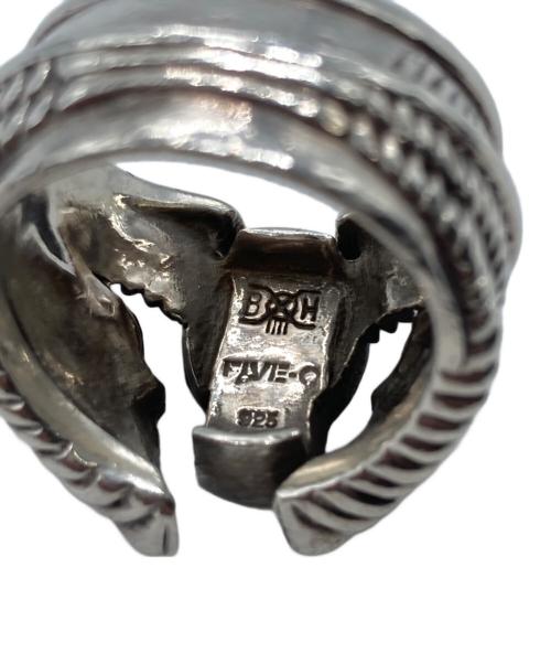 BOUNTY HUNTER（バウンティハンター）BOUNTY HUNTER (バウンティハンター) FIVE-O (ファイブ オー) コラボ シルバー リング サイズ:19号の古着・服飾アイテム