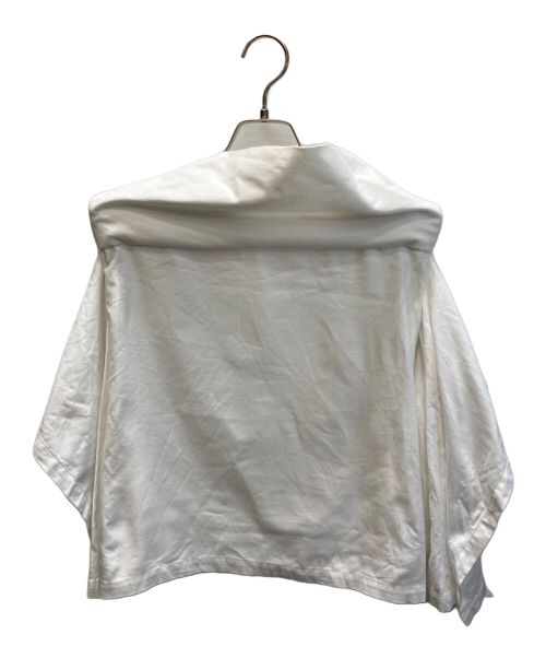 COMME des GARCONS（コムデギャルソン）COMME des GARCONS (コムデギャルソン) デザインハイネックカットソー ホワイト サイズ:SIZE Sの古着・服飾アイテム