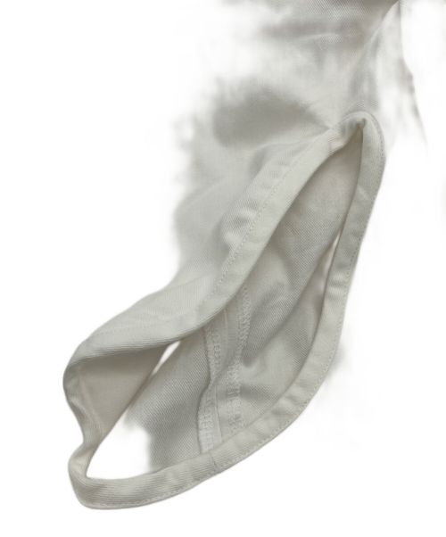 COMME des GARCONS（コムデギャルソン）COMME des GARCONS (コムデギャルソン) デザインハイネックカットソー ホワイト サイズ:SIZE Sの古着・服飾アイテム