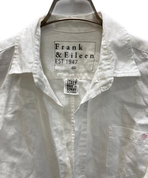 Frank&Eileen（フランクアンドアイリーン）Frank&Eileen (フランクアンドアイリーン) リネンスキッパーシャツ ホワイト サイズ:SIZE XXSの古着・服飾アイテム