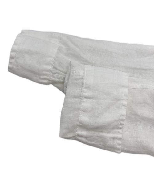 Frank&Eileen（フランクアンドアイリーン）Frank&Eileen (フランクアンドアイリーン) リネンスキッパーシャツ ホワイト サイズ:SIZE XXSの古着・服飾アイテム