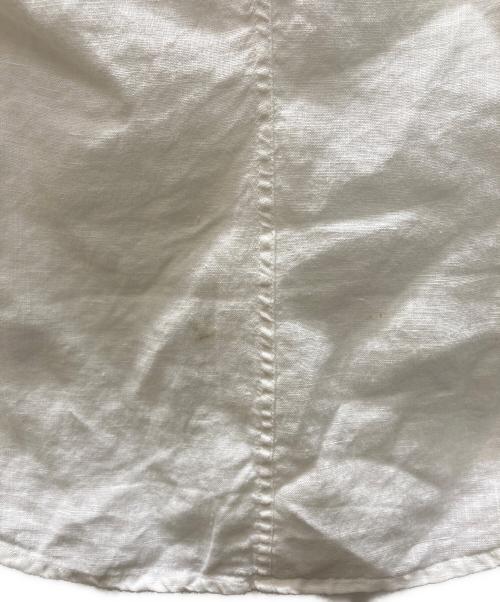 Frank&Eileen（フランクアンドアイリーン）Frank&Eileen (フランクアンドアイリーン) リネンスキッパーシャツ ホワイト サイズ:SIZE XXSの古着・服飾アイテム