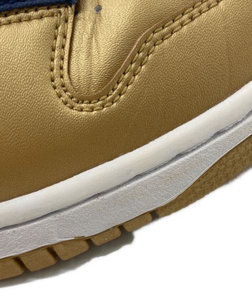 NIKE SB（ナイキエスビー）NIKE SB (ナイキエスビー) SUPREME (シュプリーム) Dunk Low OG QS ネイビー×ゴールド サイズ:SIZE 28.5cmの古着・服飾アイテム