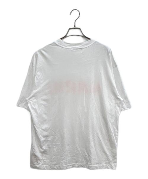 MARNI（マルニ）MARNI (マルニ) レタリングプリントクルーネックTシャツ ホワイト サイズ:40の古着・服飾アイテム