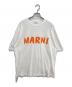 MARNI（マルニ）の古着「レタリングプリントクルーネックTシャツ」｜ホワイト
