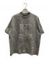 RE: Number (N)ine（リナンバーナイン）の古着「EMBLEM CLASH PIGMENT BIO TEE」｜グレー