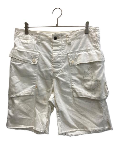 POLO RALPH LAUREN（ポロ・ラルフローレン）POLO RALPH LAUREN (ポロ・ラルフローレン) UTILITY ショーツ ホワイト サイズ:W32の古着・服飾アイテム