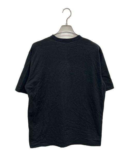 COMME des GARCONS HOMME（コムデギャルソン オム）COMME des GARCONS HOMME (コムデギャルソン オム) 綿度詰天竺 製品プリント S/S Tシャツ ブラック サイズ:SIZE Lの古着・服飾アイテム