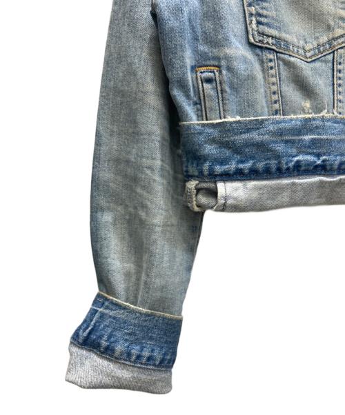 Ron Herman（ロンハーマン）Ron Herman (ロンハーマン) ヴィンテージ加工トラッカージャケット ブルー サイズ:SIZE 3の古着・服飾アイテム