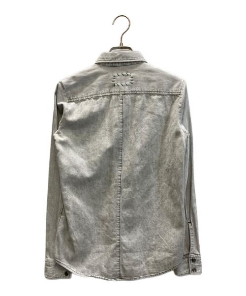 R.H.Vintage（ロンハーマン・ヴィンテージ）R.H.Vintage (ロンハーマン・ヴィンテージ) デニムウエスタンシャツ グレー サイズ:XSの古着・服飾アイテム