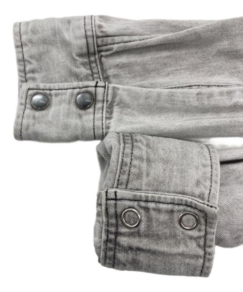 R.H.Vintage（ロンハーマン・ヴィンテージ）R.H.Vintage (ロンハーマン・ヴィンテージ) デニムウエスタンシャツ グレー サイズ:XSの古着・服飾アイテム