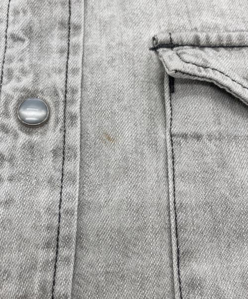 R.H.Vintage（ロンハーマン・ヴィンテージ）R.H.Vintage (ロンハーマン・ヴィンテージ) デニムウエスタンシャツ グレー サイズ:XSの古着・服飾アイテム