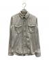 R.H.Vintage（ロンハーマン・ヴィンテージ）の古着「デニムウエスタンシャツ」｜グレー