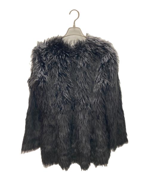 COMME des GARCONS（コムデギャルソン）COMME des GARCONS (コムデギャルソン) Faux Fur Blouse ブラック サイズ:Mの古着・服飾アイテム