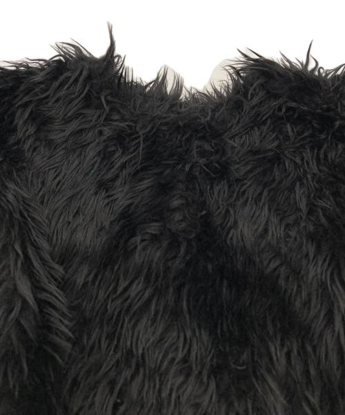COMME des GARCONS（コムデギャルソン）COMME des GARCONS (コムデギャルソン) Faux Fur Blouse ブラック サイズ:Mの古着・服飾アイテム