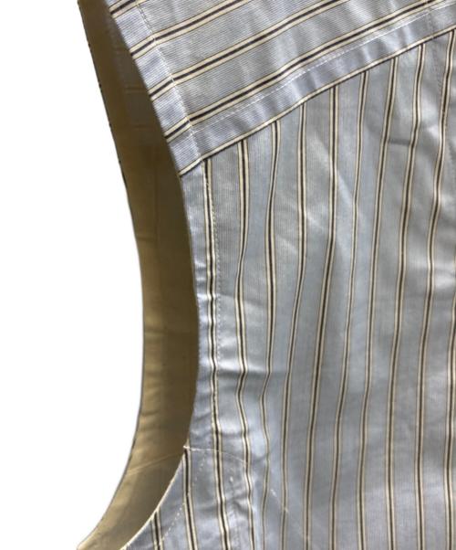 COMME des GARCONS SHIRT（コムデギャルソンシャツ）COMME des GARCONS SHIRT (コムデギャルソンシャツ) Side Cut Out Vest ブルー サイズ:SIZE Mの古着・服飾アイテム