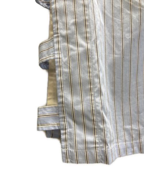 COMME des GARCONS SHIRT（コムデギャルソンシャツ）COMME des GARCONS SHIRT (コムデギャルソンシャツ) Side Cut Out Vest ブルー サイズ:SIZE Mの古着・服飾アイテム