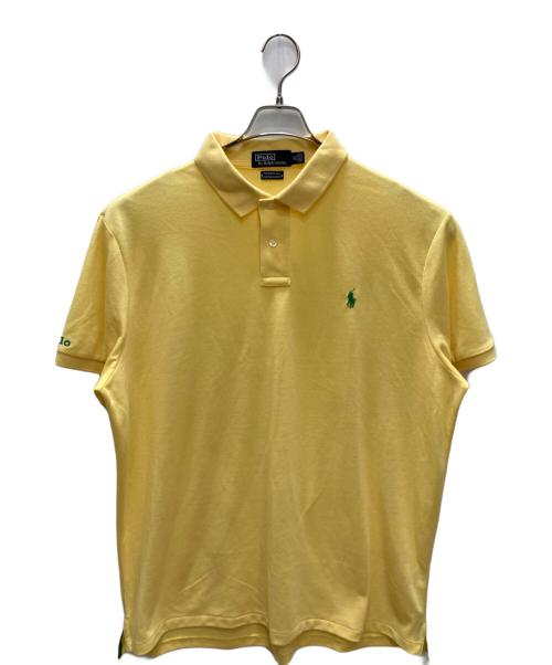 POLO RALPH LAUREN（ポロ・ラルフローレン）POLO RALPH LAUREN (ポロ・ラルフローレン) 鹿の子ポロシャツ イエロー サイズ:SIZE XXLの古着・服飾アイテム