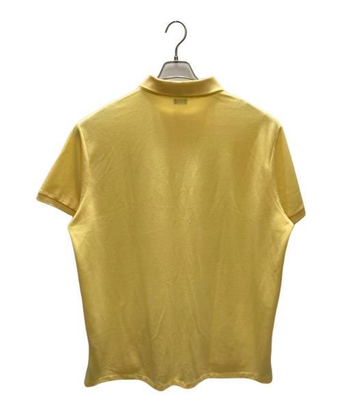POLO RALPH LAUREN（ポロ・ラルフローレン）POLO RALPH LAUREN (ポロ・ラルフローレン) 鹿の子ポロシャツ イエロー サイズ:SIZE XXLの古着・服飾アイテム