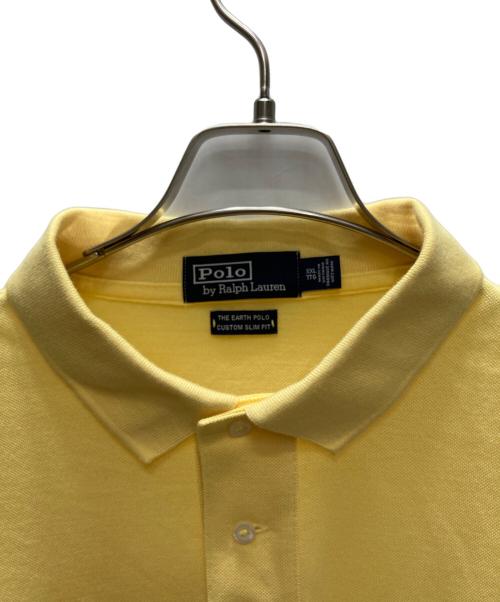 POLO RALPH LAUREN（ポロ・ラルフローレン）POLO RALPH LAUREN (ポロ・ラルフローレン) 鹿の子ポロシャツ イエロー サイズ:SIZE XXLの古着・服飾アイテム