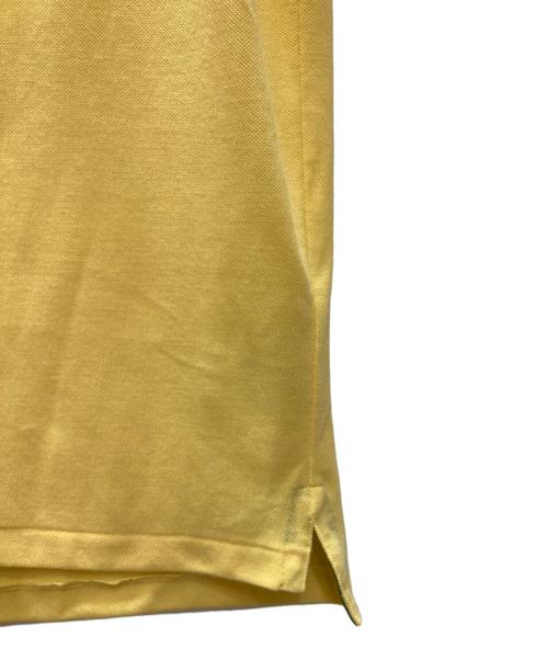 POLO RALPH LAUREN（ポロ・ラルフローレン）POLO RALPH LAUREN (ポロ・ラルフローレン) 鹿の子ポロシャツ イエロー サイズ:SIZE XXLの古着・服飾アイテム