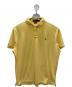 POLO RALPH LAUREN（ポロ・ラルフローレン）の古着「鹿の子ポロシャツ」｜イエロー