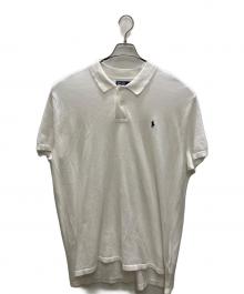 POLO RALPH LAUREN（ポロ・ラルフローレン）の古着「鹿の子ポロシャツ」｜ホワイト